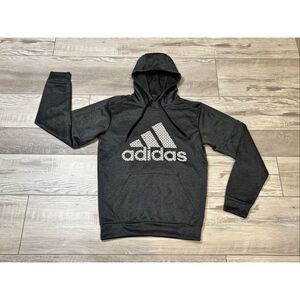 Adidas Climawarm Pullover Gray Hoodie Men’s Size S